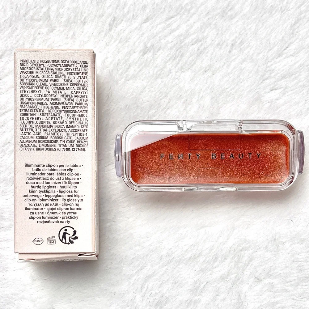 Fenty Beauty Gloss Bomb Dip Clip-On Lip Luminizer in Fenty Glow New